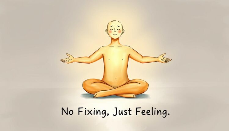 a person who held space for your emotions