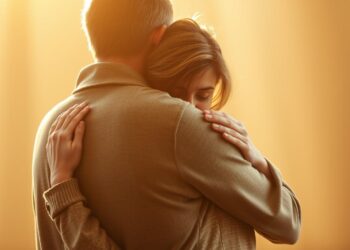 when someone’s hug healed more than advice could